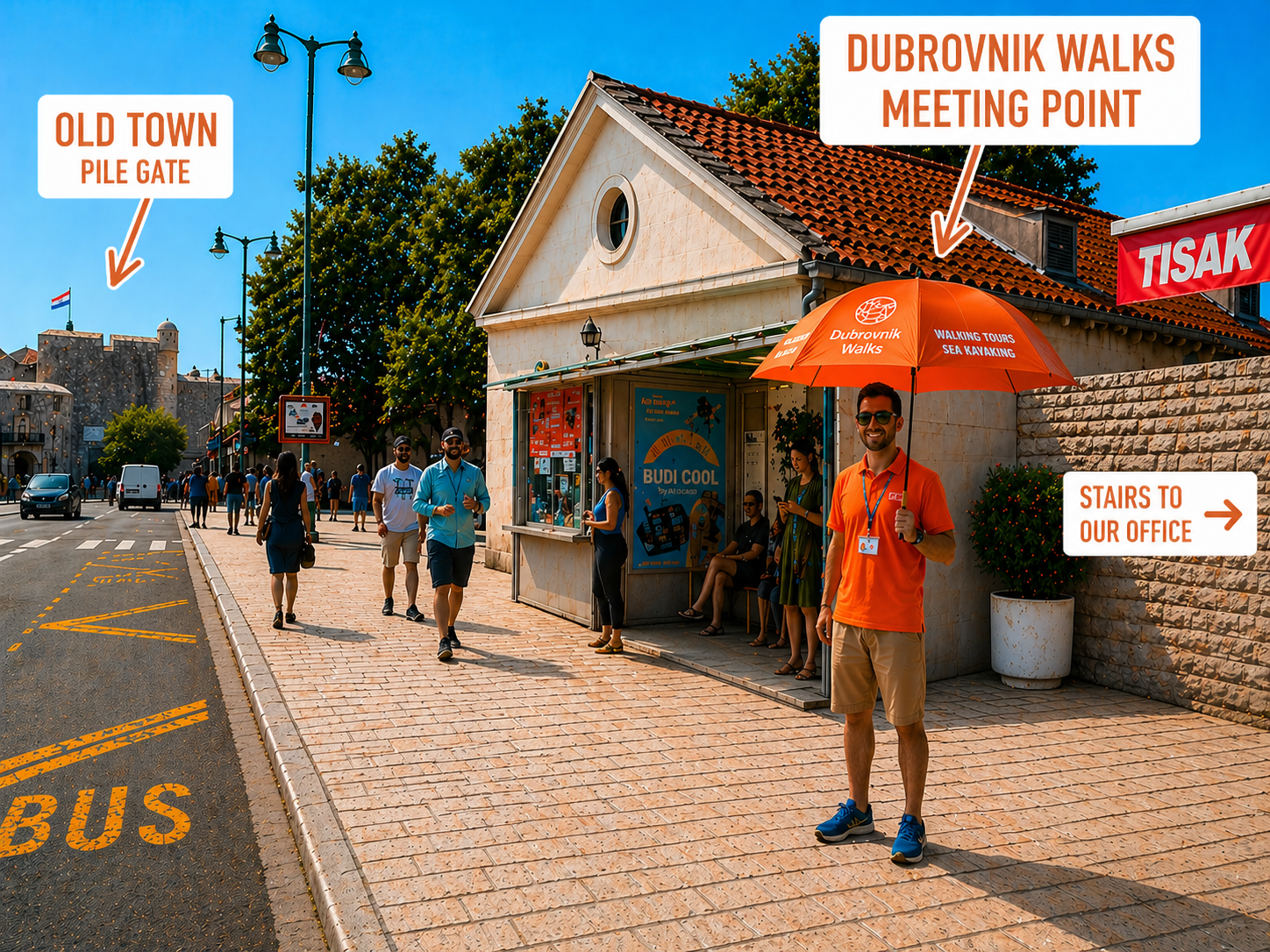 Dubrovnik Walks Meeting Point
